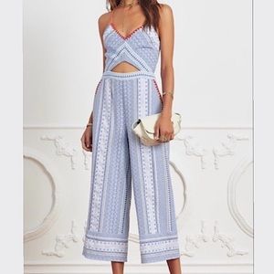 Saylor | Aztec pattern jumpsuit